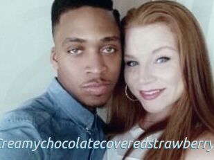 Creamychocolatecoveredstrawberry