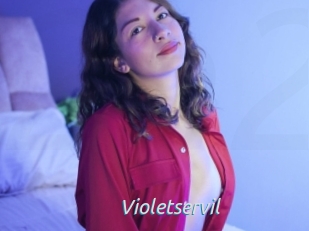 Violetservil
